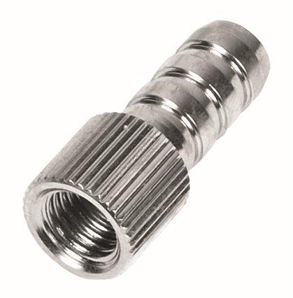 Hose connection with internal thread