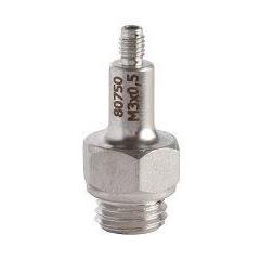 Adapter M3 x 0.5mm outer thread