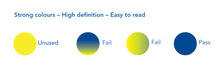 Browne Class 6 Emulating Indicators - Test indication strips x 100 (adhesive)