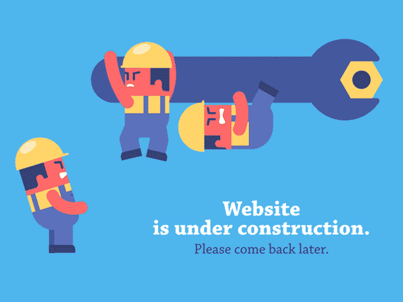 Under construction, we will have it finished soon